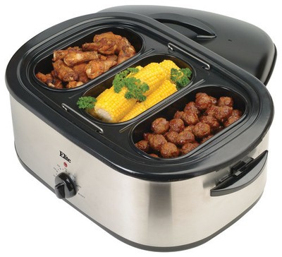 Elite Platinum - 18-Quart Roaster Oven - Stainless-Steel DealTrend