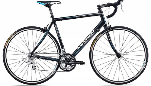 2013 Marin ARGENTA A6 43.5cm 700c Road Bike 6061 Alloy Shimano STI 8s NEW