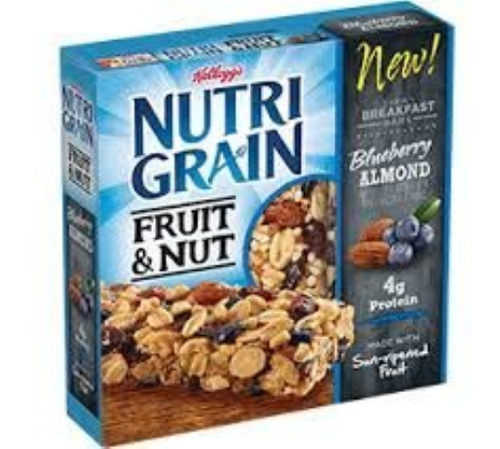 UPC 038000138515 product image for Kellogg's Nutri Grain Fruit & Nut Blueberry Almond Chewy Breakfast Bar 6 Oz | upcitemdb.com
