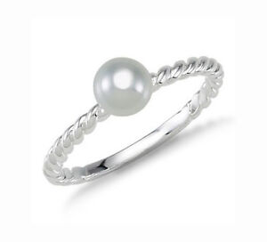 about Under 15! 100% .925 Silver  Gray Pearl Twisted Fashion Ring ...