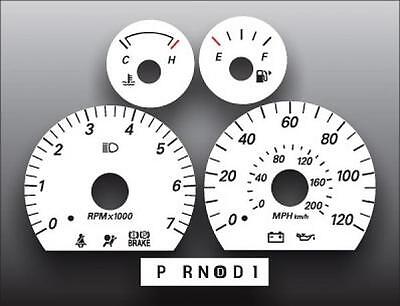 2005-2007 Ford Taurus Sable White Face Gauges 05-07