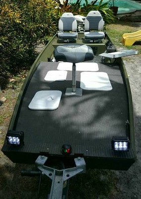 Jon Boat custom modification