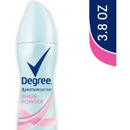 Degree MotionSense Sheer Powder Dry Spray Anti-Perspirant, 3.8 oz