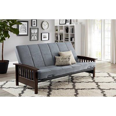 Better Homes and Gardens Neo Mission Wood Arm Futon, Espr