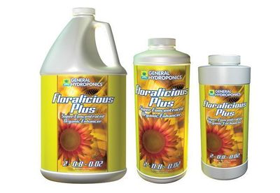 General Hydroponics Floralicious Plus - organic enhancer ...