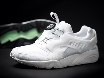 puma trinomic disc blanche puma trinomic disc blanche
