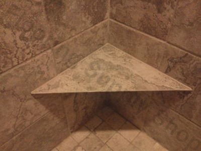 Ez Seat Waterproof Corner Shower Bench 16 X 16 X 22 Ready To Tile