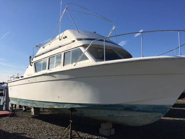 NO RESERVE 33' CHRIS CRAFT OFFSHORE OPEN LAYOUT BIG Windows Classic Fiberglass