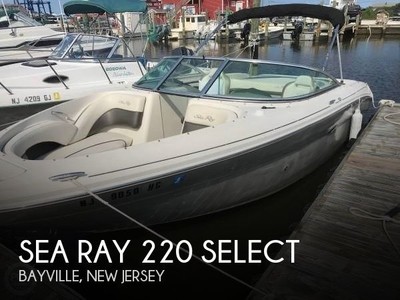 2007 Sea Ray 220 Select Used