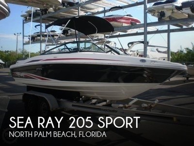 2012 Sea Ray 205 Sport Used