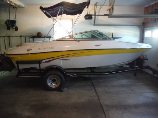 2007 Four Winns 190 Horizon. 4.3 Fuel Injected 225HP GXI Volvo Penta.