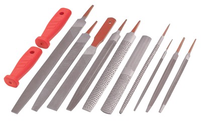 12pc Steel File & Wood Rasp Set ...