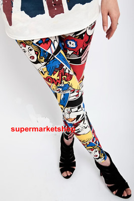 Cartoon Girl Leggings