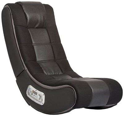 NEW V Rocker 5130301 SE Video Gaming Chair Wireless Black with Grey