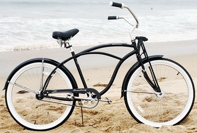 Firmstrong Urban LRD, 68 spokes, Springer fork, 26" wheel beach cruiser bike men