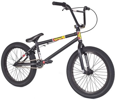FIT BIKE CO. AITKEN 2 MATTE BLACK 2015 BMX BIKE BICYCLE