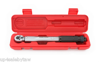 1/4-Inch Drive Click Torque Wrench, 20-200-Inch/Pound -TEKTON ...