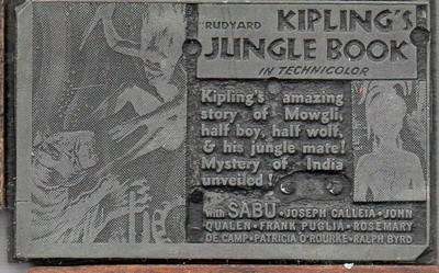 Sabu Joseph Calleia John Qualen Movieblock Rudyard Kipling's Jungle Book 1942