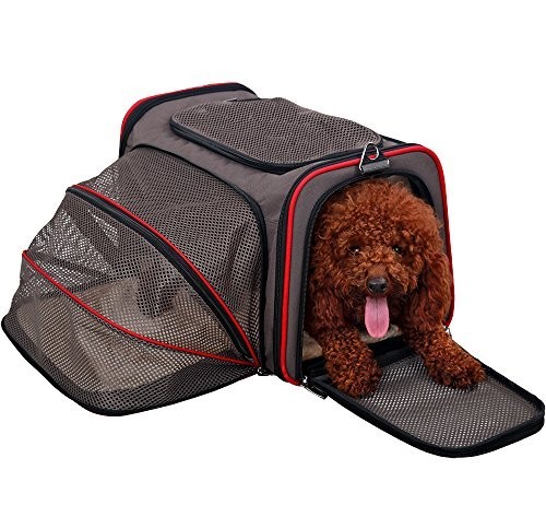 Soft Pet Carrier Travel Bag Comfort Sided ...