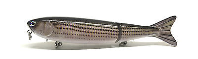 Color:G:5" Jointed Bass Pike Fishing Lure Bait Swimbait Jerkbait Pencil Banana Stickbait
