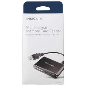 NEW Insignia USB 2.0 All-In-One Memory Card Reader (NS-CR20A1-C)