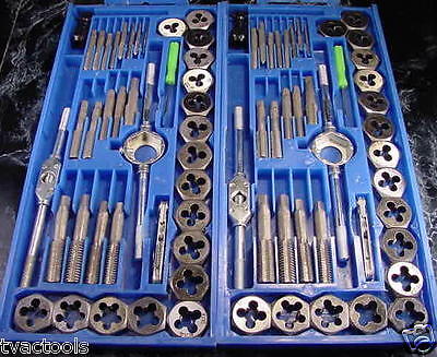80pc TAP and DIE TOOL SET SAE ...
