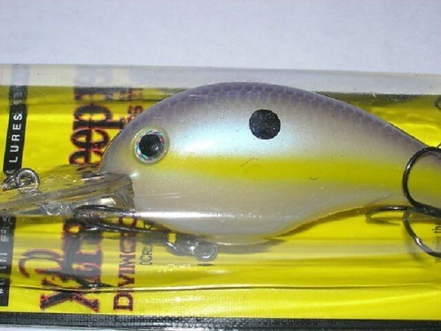 COLOR / STOCK #:CHARTREUSE SHAD / 0266:Strike King Pro Model Crank Bait, 6 XD Series, 3”, 1 oz, Choice of Colors