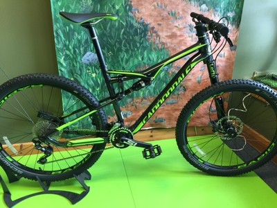 2016 Cannondale Habit 3 Carbon Lefty Full Suspension MTB- Demo Large