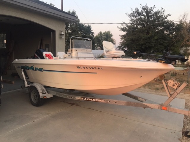 1998 Pro-line 170 Sportsman fishing boat