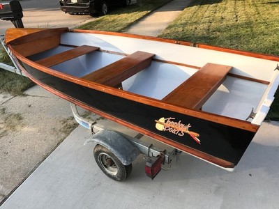 1954 Antique Tomahawk 12' fishing boat