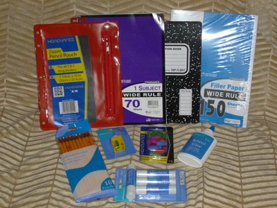 SCHOOL AND OFFICE SUPPLIES- LOT OF 35 ...