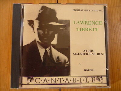 Lawrence Tibbett at His Magnificent Best (Biographies in