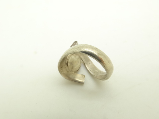 ... Made in Mexico .925 Sterling Silver Purple Stone Ladies Ring CAR61