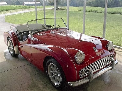 1961 Triumph TR3 1961 TRIUMPH TR3A RUST FREE ROADSTER