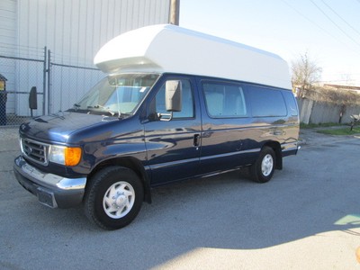 2007 Ford E350 Wheel Chair/handicap Van V8 5.4l With Braun ... 2007 Ford E350 Wheel Chair/handicap Van V8 5.4l With Braun ...