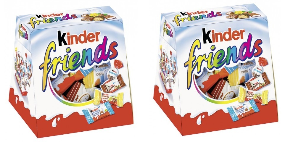 EAN 8000500005163 product image for 4 X Kinder Friends Variety Chocolate Box 200 | upcitemdb.com