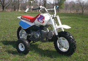 honda 50cc training wheels
