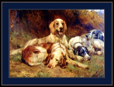 English Picture Print English Setter Dog Art ...