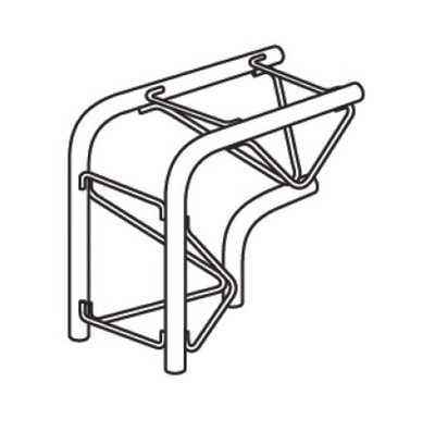 Rohn 2590FF 90 Degree Female/Female Joint for 25G Tower - Both Ends Open. Buy it now for 251.0