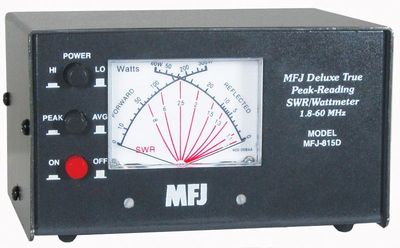 MFJ-815D HF + 6M Peak Reading SWR/Wattmeter. Buy it now for 103.25