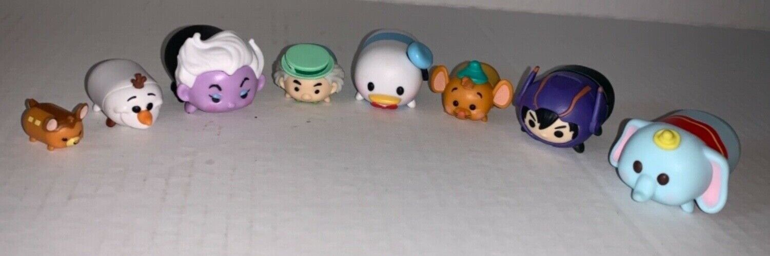 Tsum Tsum Figures Various Sizes Lot Disney 14 figures Mad Hatter Chesire Cat