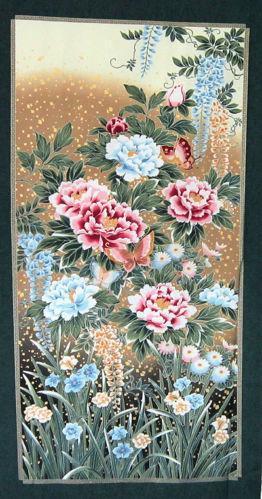 decorator Asian fabric panel style