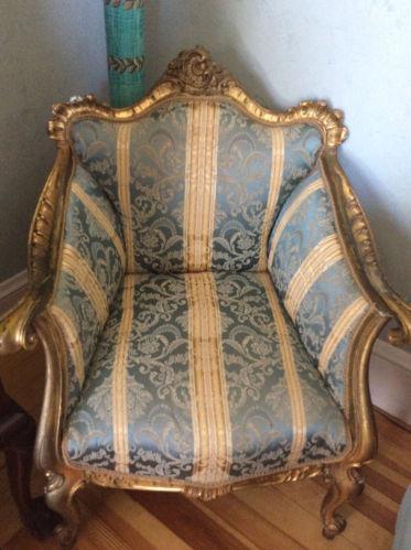 French Provincial Chair >> Antique Upholstered Chair | eBay French Provincial Chair >> Antique Upholstered Chair | eBay