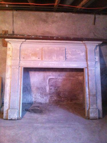 Vintage Fireplace Mantel
