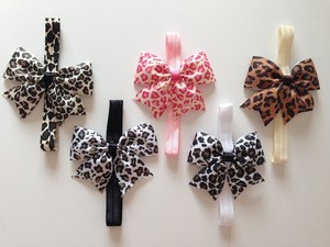 834 New baby headbands leopard print 873 Clothes, Shoes & Accessories > Kids' Clothes, Shoes & Accs. > Girls   