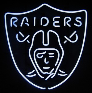 Oakland Raiders Neon Sign #1: $ 35 JPG set id= Oakland Raiders Neon Sign #1: $ 35 JPG set id=