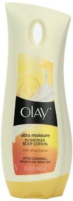 In Shower Body Lotion with Shea Butter Pack of 4 15.2 fl.oz. each (Best Olay Body Lotion)