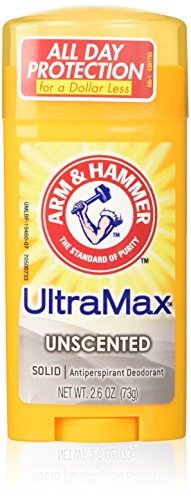 Arm & Hammer ULTRAMAX Deodorant Invisible Solid Unscented 2.6oz Each