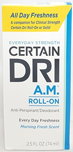 Certain DRI AM Antiperspirant Deodorant Roll-on