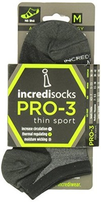 UPC 891709000121 product image for Incrediwear Pro-3 No-sho Medium Black | upcitemdb.com